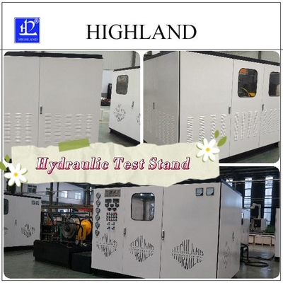 स्पष्ट पाइपलाइन कनेक्शन के साथ खुदाई मशीनों के लिए कॉम्पैक्ट 110 Kw हाइड्रोलिक परीक्षण स्टैंड