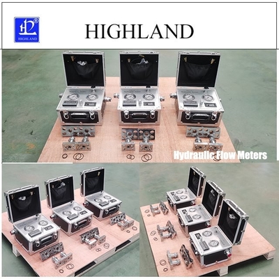 हाइलैंड हाइड्रोलिक परीक्षक सुरक्षा परीक्षण डेटा डिस्प्ले के साथ हाइड्रोलिक प्रवाह दर