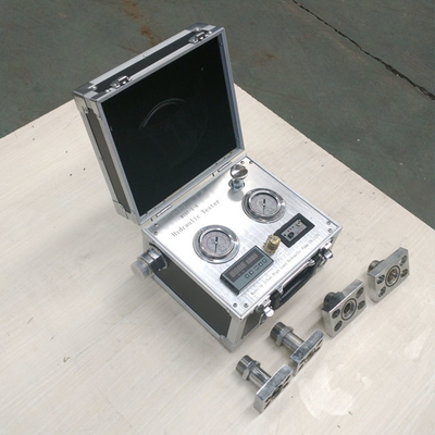 MYHT-1-2 हाइड्रोलिक फ्लो और फ्लोटेस्टर 200l / मिन हाइड्रोलिक प्रेशर मीटर