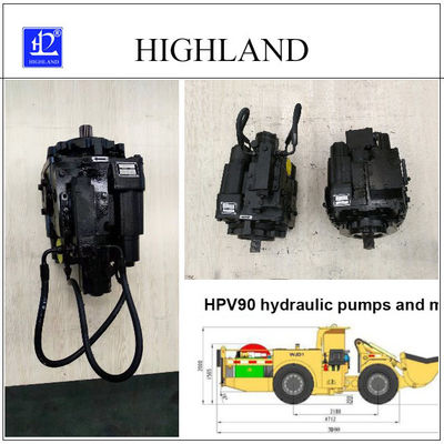 हाई प्रेशर अंडरग्राउंड ट्रक हाइड्रोलिक पंप्स मोटर्स PV22 MV23