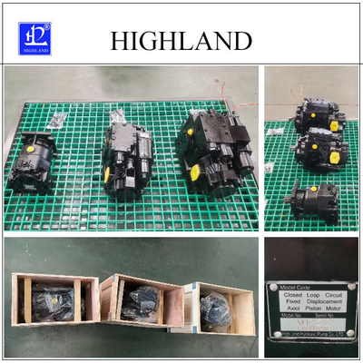 कंबाइन हार्वेस्टर के लिए हाईलैंड हाइड्रोलिक ट्रांसमिशन पिस्टन पंप