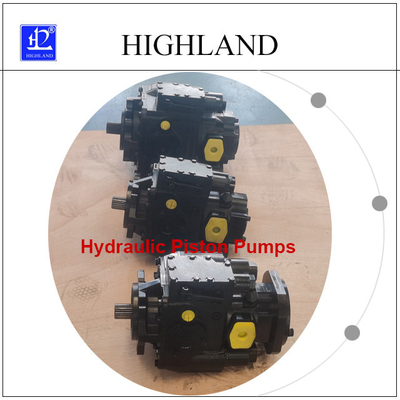 हाईलैंड 42Mpa 90ml/R विस्थापन हाइड्रोलिक पिस्टन पंप हाइड्रो मैकेनिकल नियंत्रण