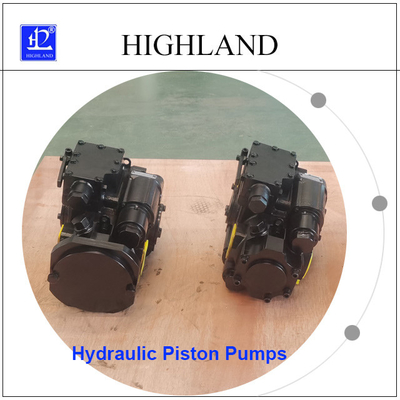 हाईलैंड 42Mpa 90ml/R विस्थापन हाइड्रोलिक पिस्टन पंप हाइड्रो मैकेनिकल नियंत्रण
