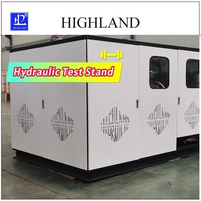 450L/Min हाइलैंड हाइड्रोलिक टेस्ट स्टैंड्स पूर्ण डिटेक्शन डेटा और मॉड्यूलर लेआउट के साथ