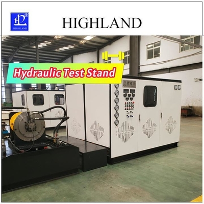110kw हाइड्रोलिक परीक्षण स्टैंड 450L/मिनट प्रवाह दर और पूर्ण पता लगाने डेटा के साथ