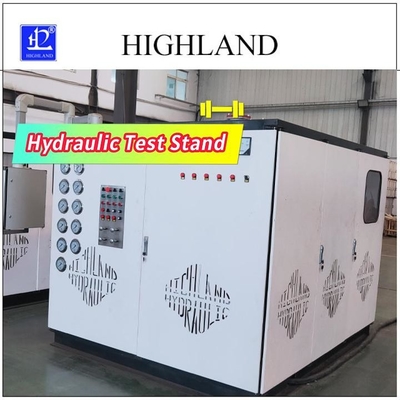 110kw हाइड्रोलिक परीक्षण स्टैंड 450L/मिनट प्रवाह दर और पूर्ण पता लगाने डेटा के साथ