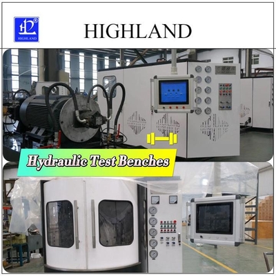 HIGHLAND YST380 हाइड्रोलिक मोटर परीक्षण बेंच सरल संचालन पता लगाने डेटा अखंडता