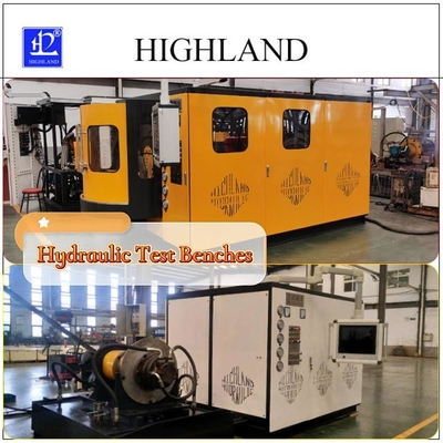 HIGHLAND 380L/min हाइड्रोलिक परीक्षण बेंच कारखाना पूर्ण पता लगाने के डेटा के साथ रोटरी ड्रिलिंग रिग के लिए