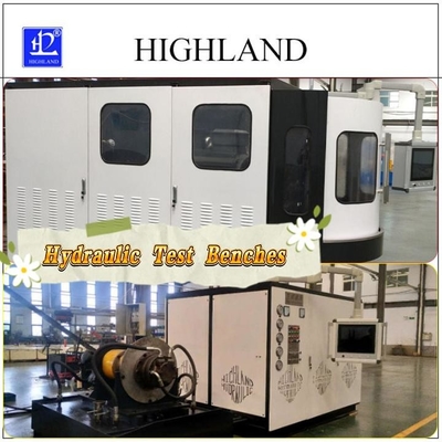 HIGHLAND 380L/min हाइड्रोलिक परीक्षण बेंच कारखाना पूर्ण पता लगाने के डेटा के साथ रोटरी ड्रिलिंग रिग के लिए