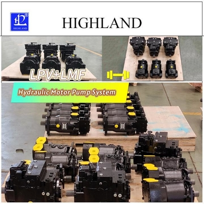 LPV90 LMF90 हाइड्रोलिक पंप मोटर प्रणाली अनुकूलित सीमेंट मिक्सर ट्रक