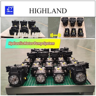 LPV90 LMF90 हाइड्रोलिक पंप मोटर प्रणाली अनुकूलित सीमेंट मिक्सर ट्रक
