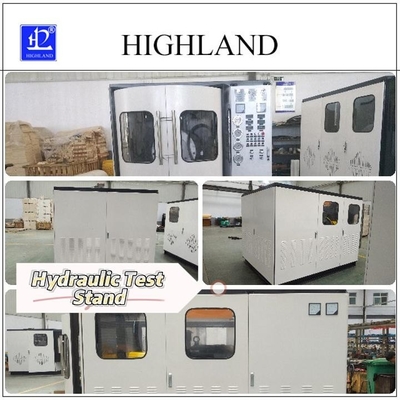 स्पष्ट पाइपलाइन कनेक्शन के साथ खुदाई मशीनों के लिए कॉम्पैक्ट 110 Kw हाइड्रोलिक परीक्षण स्टैंड