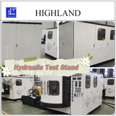 हाइलैंड कॉम्पैक्ट संरचना हाइड्रोलिक परीक्षण स्टैंड 380 L/min प्रवाह दर 1 वर्ष की वारंटी