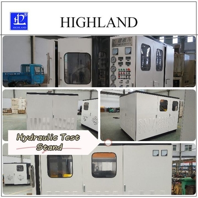 हाइलैंड कॉम्पैक्ट संरचना हाइड्रोलिक परीक्षण स्टैंड 380 L/min प्रवाह दर 1 वर्ष की वारंटी