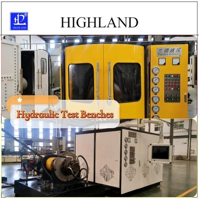 YST500 हाइड्रोलिक टेस्ट बेंच उच्च स्तर की एकीकरण के साथ 500 L/min प्रवाह दर