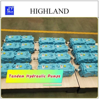 90Ml/R टैंडेम हाइड्रोलिक पंप्स कटाई मशीनरी हाइड्रोस्टैटिक पंप