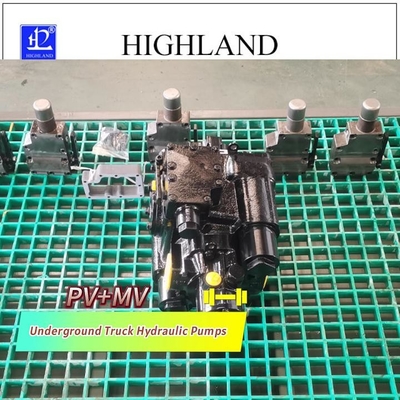 PV22 MV23 भूमिगत ट्रक हाइड्रोलिक पंप कास्ट आयरन आवास अधिकतम विस्थापन