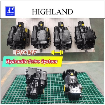 कास्ट आयरन ग्रीन फ़ोरेज हार्वेस्टर हाइड्रोलिक ड्राइव सिस्टम PV110 MF110