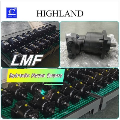 कंबाइन हार्वेस्टर के ओवरलोड परीक्षण के लिए कास्ट आयरन LMF30 हाइड्रोलिक मोटर