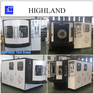 हाइलैंड रोटरी ड्रिलिंग रिग 380 L/Min प्रवाह दर हाइड्रोलिक परीक्षण स्टैंड कॉम्पैक्ट संरचना 90 Kw