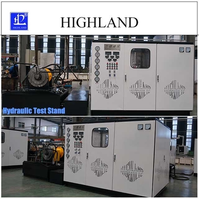 हाइलैंड रोटरी ड्रिलिंग रिग 380 L/Min प्रवाह दर हाइड्रोलिक परीक्षण स्टैंड कॉम्पैक्ट संरचना 90 Kw