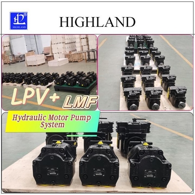 उच्च प्रदर्शन LPV110 हाइड्रोलिक मोटर पंप प्रणालीः हाइड्रोलिक घटक, पावर घटक, उच्च दक्षता
