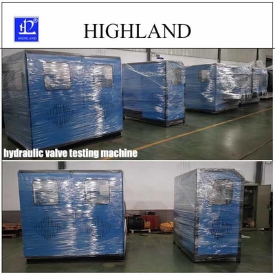 हाइलैंड हाइड्रोलिक वाल्व परीक्षण बेंच 450 L/Min प्रवाह दर विश्वसनीय प्रदर्शन व्यक्तिगत अनुकूलन