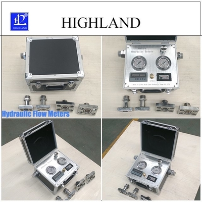 MYHT-1-4 तेल तापमान सीमा के लिए डेटा डिस्प्ले के साथ हाइड्रोलिक फ्लोमीटर -20C-150C