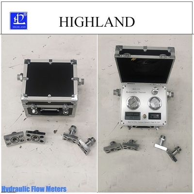 MYHT-1-4 तेल तापमान सीमा के लिए डेटा डिस्प्ले के साथ हाइड्रोलिक फ्लोमीटर -20C-150C