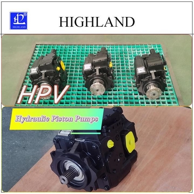 हाइलैंड वैरिएबल एक्सियल पिस्टन हाइड्रोलिक पंप उच्च दबाव उच्च दक्षता
