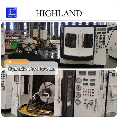 उच्च प्रदर्शन हाइड्रोलिक परीक्षण प्रणाली प्रवाह दर 500 L/min दबाव 42 Mpa
