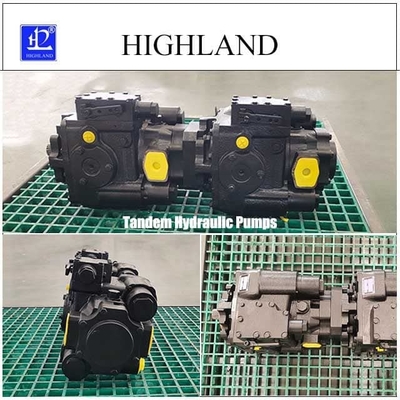 हाइड्रोलिक सिस्टम के घटक कटाई मशीन टैंडेम पंप