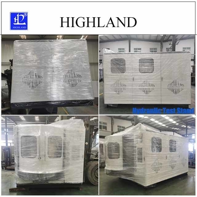 उच्च दबाव परीक्षण के लिए हाइलैंड हाइड्रोलिक परीक्षण स्टैंड - 42 एमपीए 110 किलोवाट