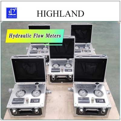 उच्च दबाव हाइड्रोलिक प्रवाह मीटर 500L/मिन अधिकतम दबाव 420 बार