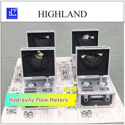 उच्च दबाव हाइड्रोलिक प्रवाह मीटर 500L/मिन अधिकतम दबाव 420 बार