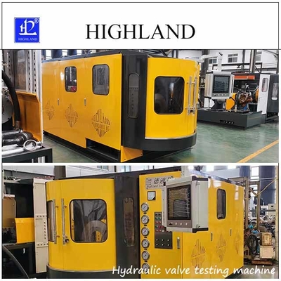 उच्च दबाव हाइड्रोलिक परीक्षण स्टैंड 42 Mpa 110 Kw औद्योगिक संचालन और समाधान
