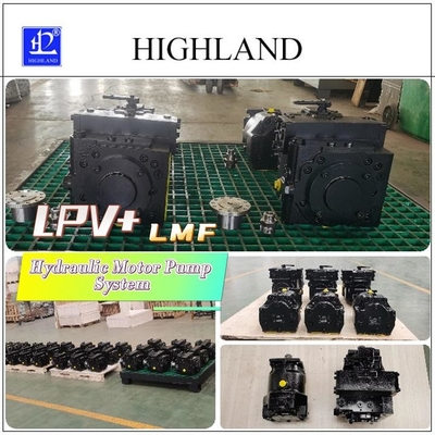 LPV90 LMF90 बंद लूप हाइड्रोस्टैटिक ट्रांसमिशन के लिए हाइड्रोलिक अक्षीय पिस्टन पंप