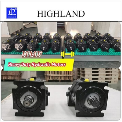 एचएमएफ90 उच्च टोक़ हाइड्रोलिक मोटर्स कास्ट आयरन आवास आसान रखरखाव