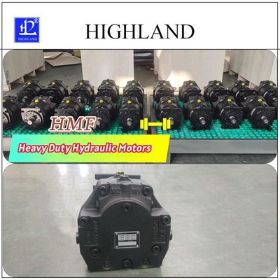HMF90 निरंतर कास्टिंग हाइड्रोलिक मोटर्स कास्ट आयरन हाउसिंग उच्च टोक़