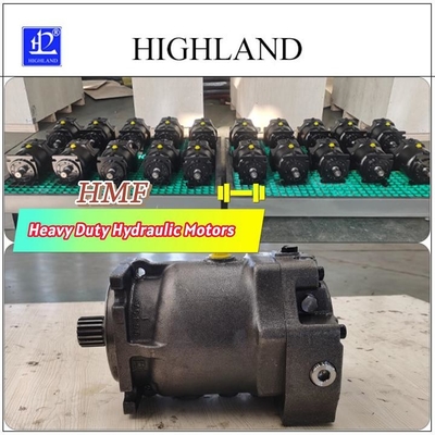 सटीक इस्पात उत्पादन HMF90 हाइड्रोलिक मोटर्स कास्ट आयरन आवास उच्च टोक़