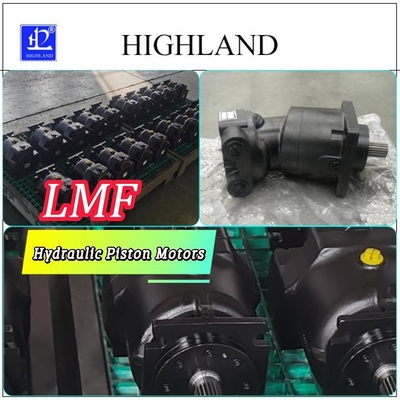 कास्ट आयरन हाउसिंग और पेटेंट प्रमाणपत्र के साथ LMF30 हाइड्रोलिक पिस्टन मोटर