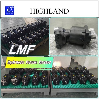कास्ट आयरन हाउसिंग और पेटेंट प्रमाणपत्र के साथ LMF30 हाइड्रोलिक पिस्टन मोटर