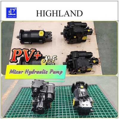 मिक्सर ट्रक हाइड्रोलिक पंप उच्च गति के साथ 3200rpm 35Mpa नामित दबाव
