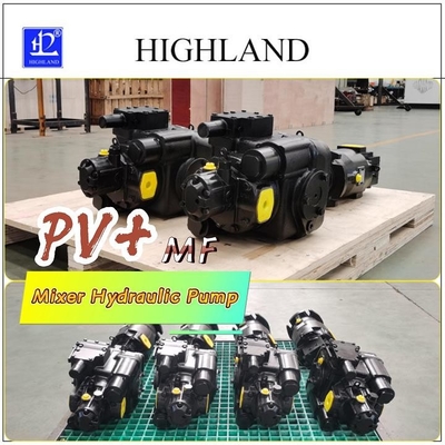 मिक्सर ट्रक हाइड्रोलिक पंप उच्च गति के साथ 3200rpm 35Mpa नामित दबाव