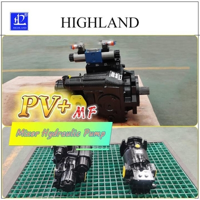 हाइलैंड हाइड्रोलिक ट्रांसमिशन मिक्सर ट्रक हाइड्रोलिक प्लंगर पंप 3200rpm