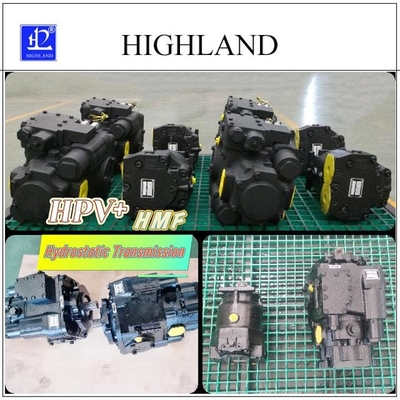 176 किलोवाट निरंतर शक्ति वाला हाइड्रोलिक मोटर पंप अधिकतम विस्थापन 130ml/R के साथ