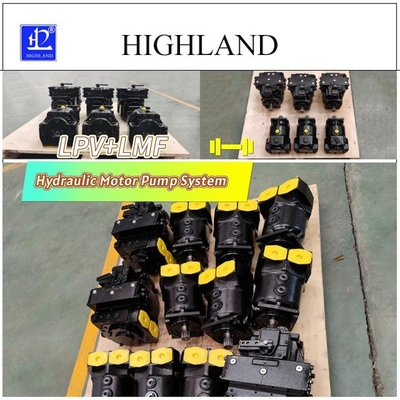 हाइड्रोलिक अनुप्रयोगों के लिए मोटर पंप प्रणाली 70ml/r अधिकतम विस्थापन