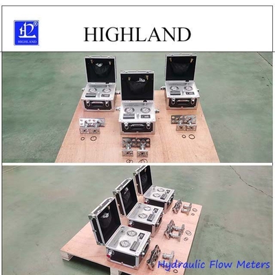 डेटा डिस्प्ले संयुक्त हार्वेस्टर के साथ हाइड्रोलिक परीक्षक इष्टतम तेल तापमान निगरानी