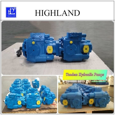 कृषि मशीनरी के लिए 110cc/r टैंडम हाइड्रोलिक पंप