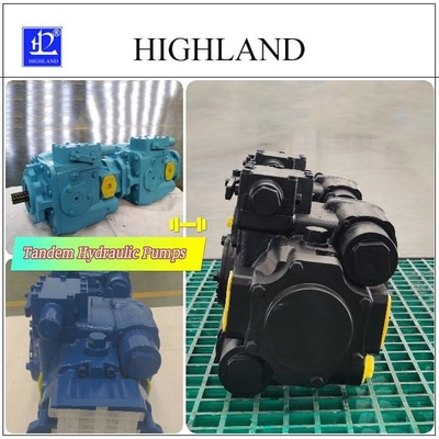 कृषि मशीनरी के लिए 110cc/r टैंडम हाइड्रोलिक पंप